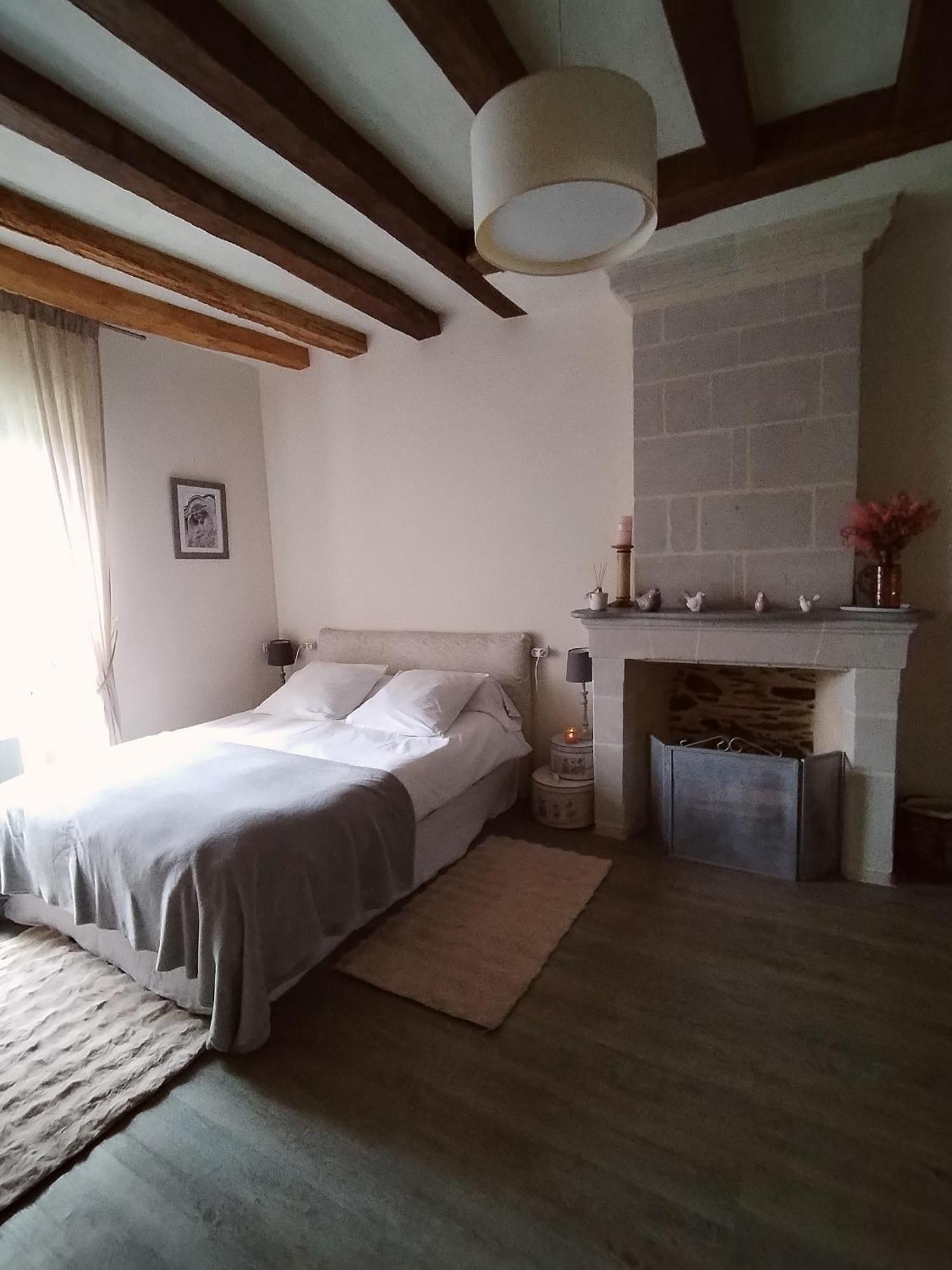 La Petite Boire - Chambres D'Hotes Pres D'Angers Murs-Erigne Habitación foto